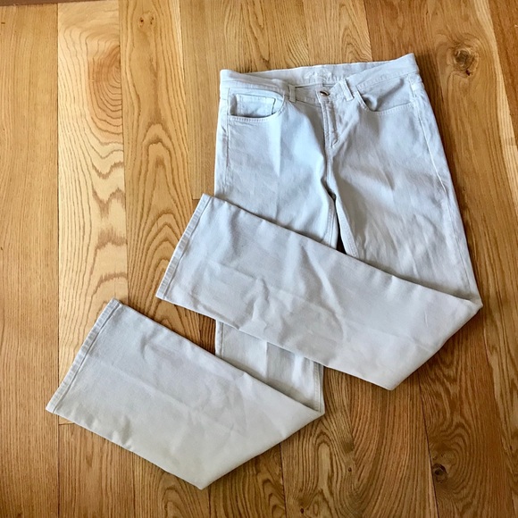 ❤️ SOLD ❤️ LORO PIANA CREAM JEANS MADE IN ITALY - Picture 3 of 7